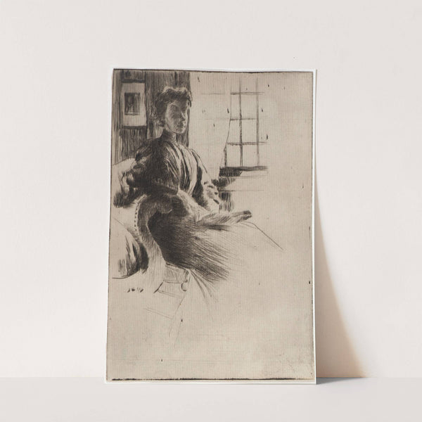 By the Window (ca. 1887-1893) by Julian Alden Weir