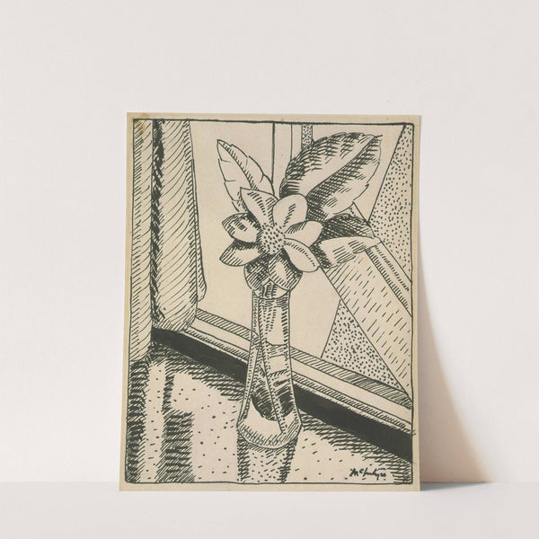 By the window (Still life) by Raymond McIntyre