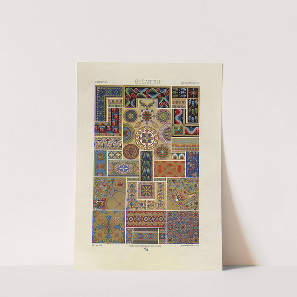 Byzantin (1880 - 1889) by Auguste Racinet