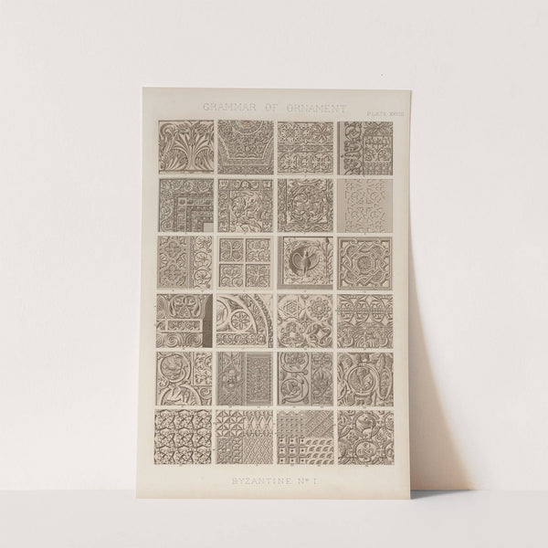 Byzantine No. 1 (1856) by Owen Jones