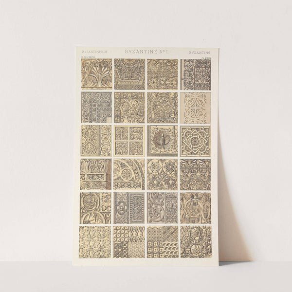 Byzantine No.1 (1856) by Owen Jones