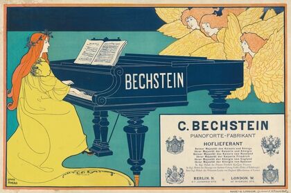 C. Bechstein Pianoforte-Fabrikant Hoflieferant (1897)