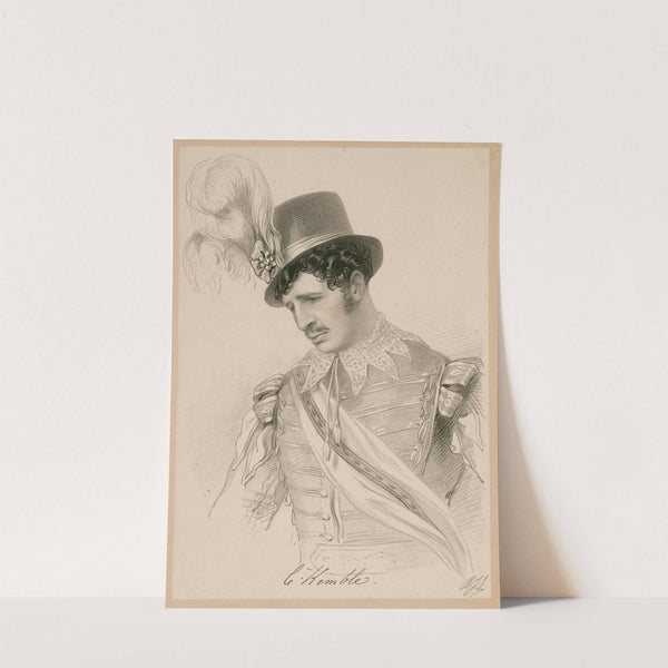 C. Kemble, Cassio … Othello, act 2, sc. 3 (1838) by Richard James Lane