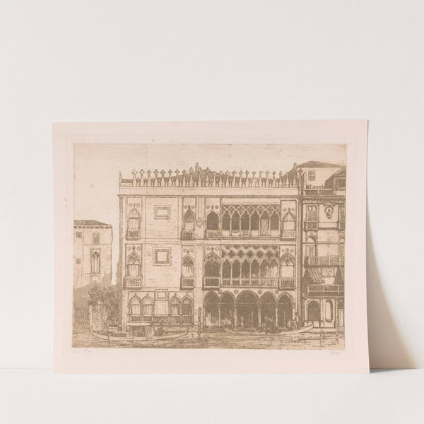 Ca’ d’Oro in Venetië (1873-1931) by Etienne Bosch