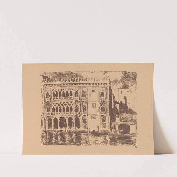 Ca’ d’Oro Palace in Venice (1907) by Stanisław Kamocki