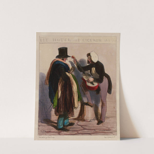 Ça vaut une pièce de quatorze francs. (1839-1841) by Paul Gavarni