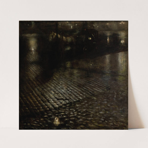 Cab in the Rain by Józef Pankiewicz