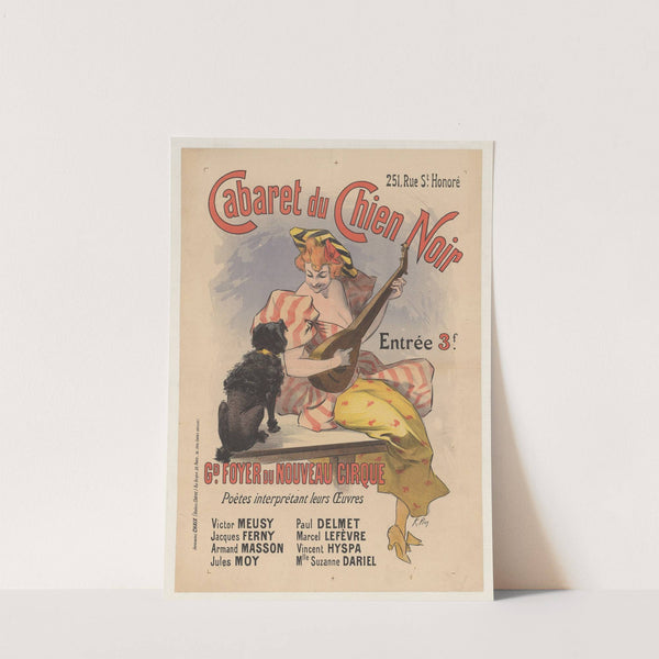 Cabaret du Chien noir (1896) by René Péan