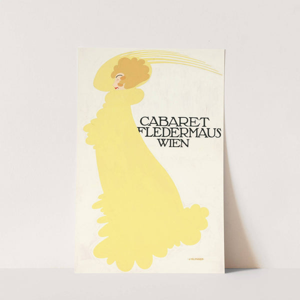 Cabaret Fledermaus Wien (1907) by Julius Klinger