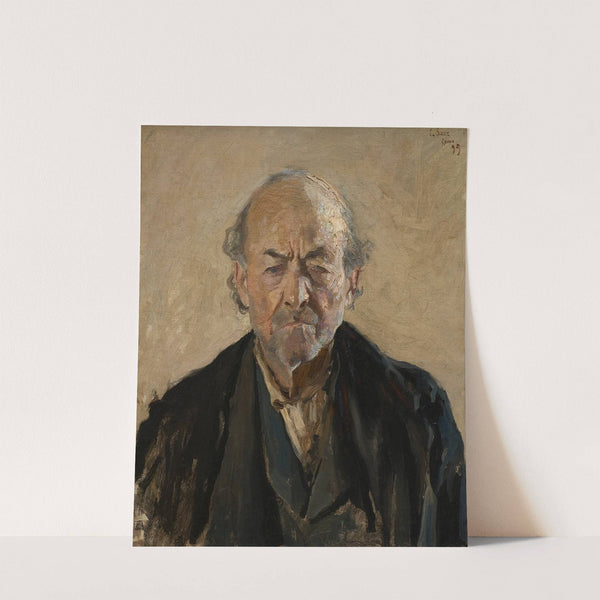 Cabeza de viejo (1899) by Carlos Federico Sáez