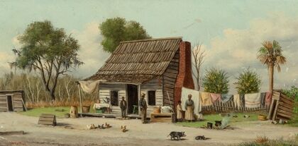 Cabin Scene (circa 1880)