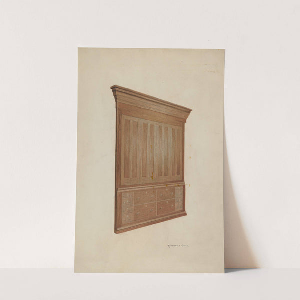 Cabinet by Raymond E. Noble