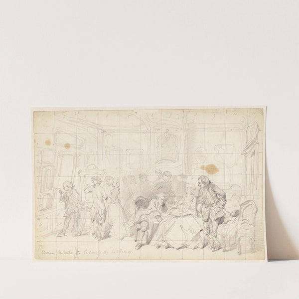 Cabinet de tableaux by Herman Frederik Carel Ten Kate