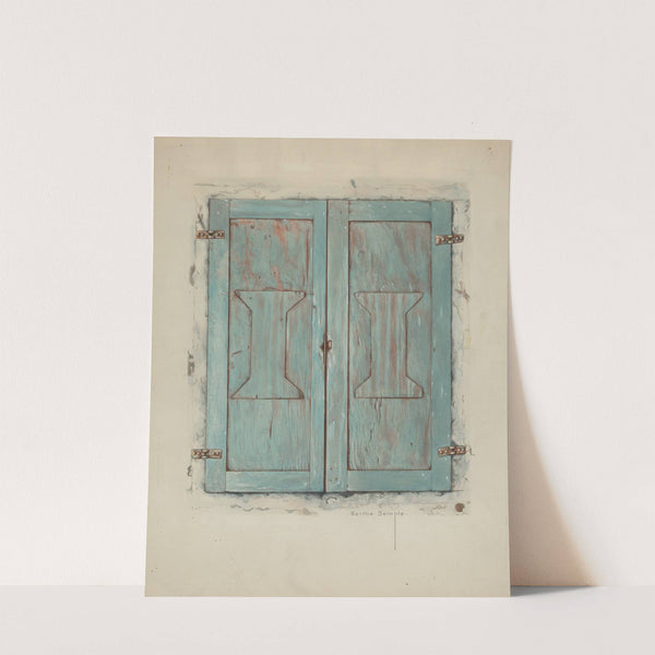 Cabinet Doors at Mission San Jose de Guadalupe by Bertha Semple