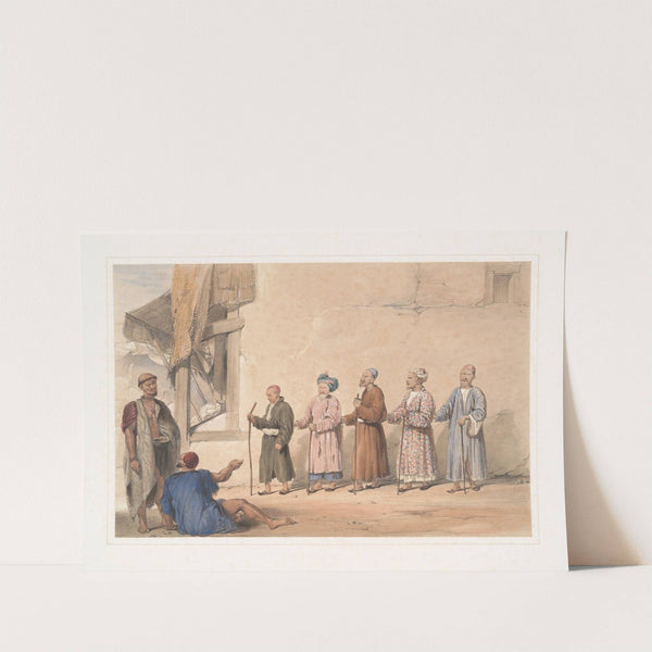 Cabul; a ‘kuttar’ or string of blind beggars (1843) by James Atkinson