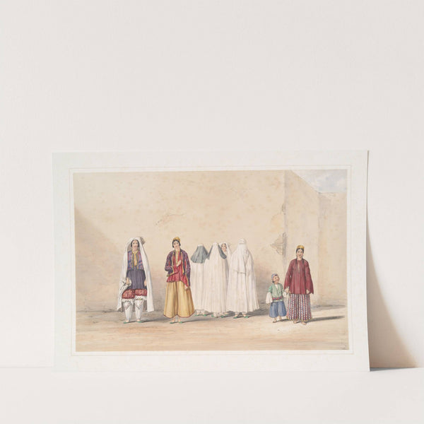 Cabul; Affghan and Kuzzilbash ladies (1843) by James Atkinson