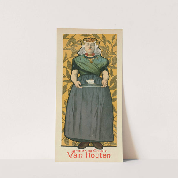 Cacao Van Houten (1896) by Adolphe Léon Willette