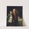 Cadwallader Colden and His Grandson Warren De Lancey (ca. 1772) by Matthew Pratt