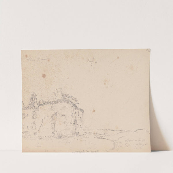 Caerlaverock Castle, Scotland by James Moore