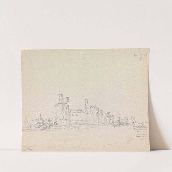 Caernarfon Castle, Outside of Eagle Tower by James Moore