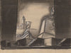 Caesar and Cleopatra: Sketch no. 2 (Interior with Window to Monuments Outside) (1934-1943)