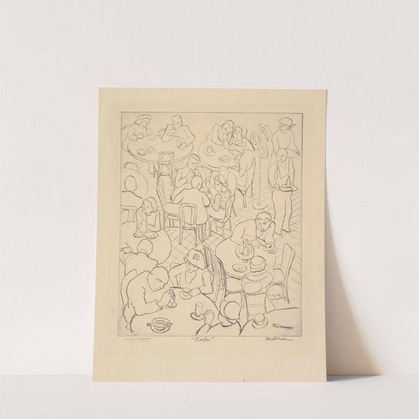 Café (1935–43) by Mortimer Borne