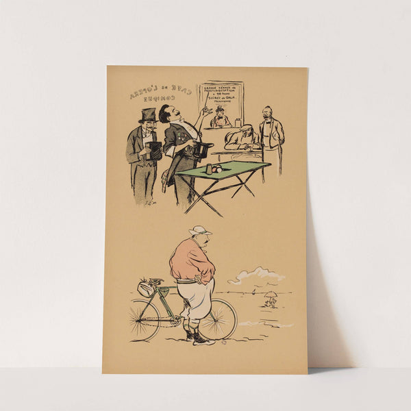 Café de l’opéra comique (1919) by Georges Goursat (Sem)