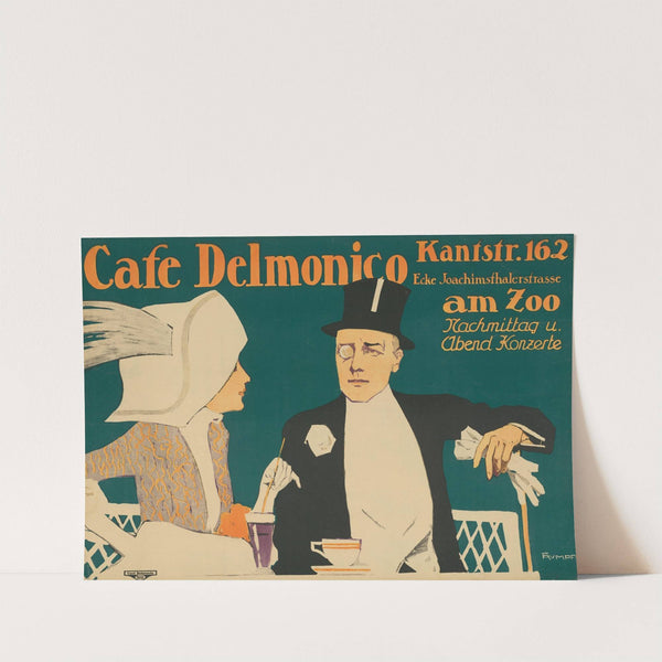 Café Delmonico. Am Zoo. Nachmittag- und Abend-Konzerte (1910 - 1913) by Fritz Rumpf