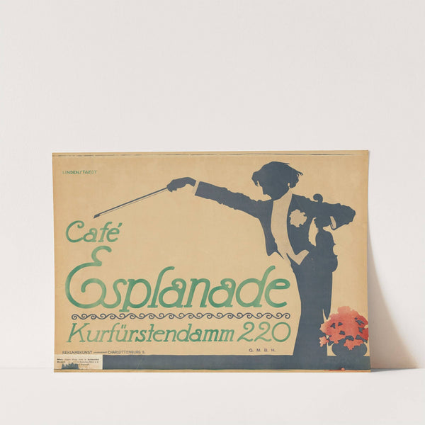 Café Esplanade. Kurfürstendamm 220 (1912) by Hans Lindenstaedt