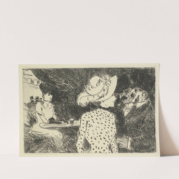 Cafe Scene (1880-1886) by Jean-Louis Forain