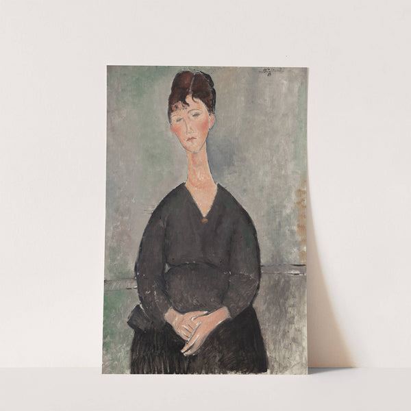 Café Singer (1917) by Amedeo Modigliani