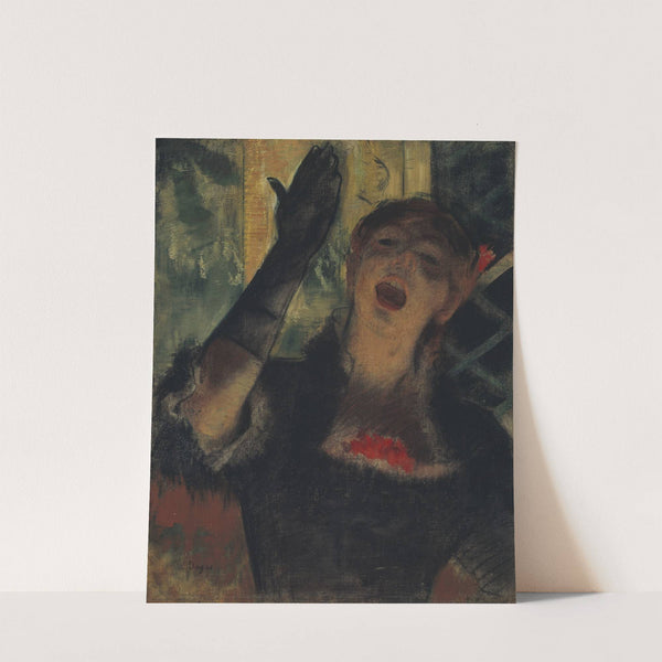 Café Singer (1879) by Edgar Degas