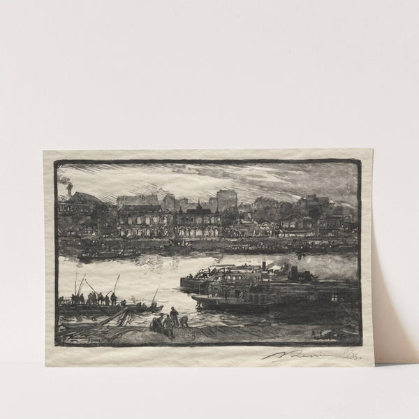 Cafès – Chantants (1886) by Auguste Louis Lepère