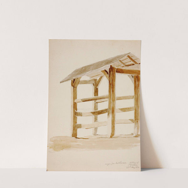 Cage for Bad Horses, St. Valery (1862) by Miner Kilbourne Kellogg