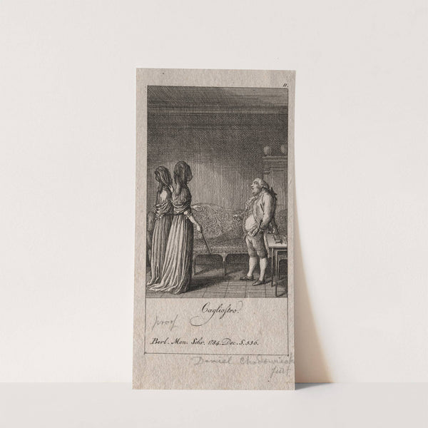 Cagliostro (1784) by Daniel Chodowiecki
