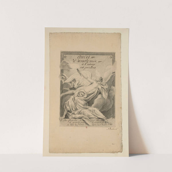 Cahiers d’Anatomie Pl.01 (18th Century) by Charles Monnet