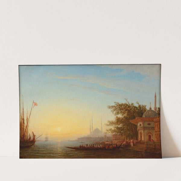 Caicos in front of Saint Sophia by Félix Ziem