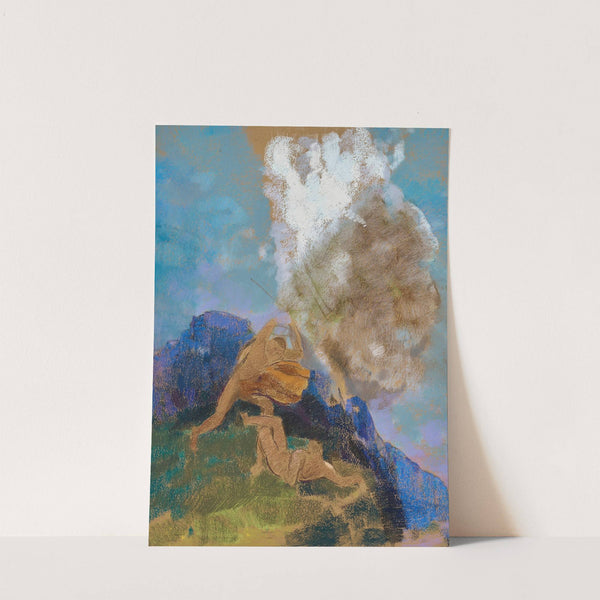 Caïn et Abel by Odilon Redon