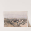 Cairo; looking west. (1846-1849) by David Roberts