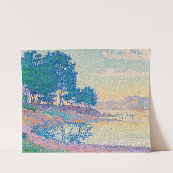 Calanque des Canoubiers (Pointe de Bamer), Saint-Tropez (1896) by Paul Signac