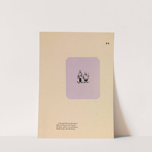 Calavera of the Churlish Sacristans by José Guadalupe Posada