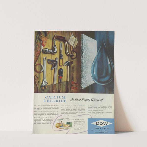 Calcium Chloride: the Ever Thirsty Chemical 1950 by Dow Chemical Company
