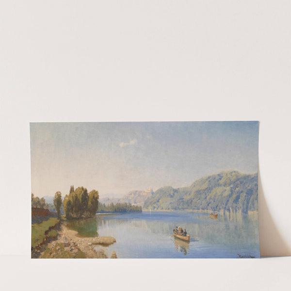 Caldonazzosee bei Trient by Anton Hlavacek