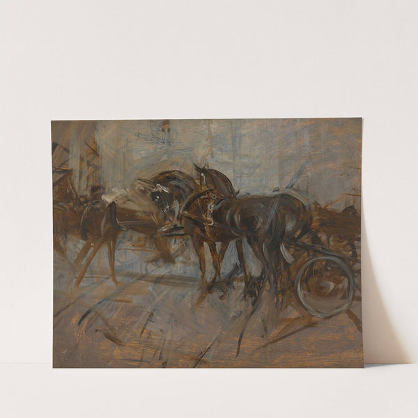 Caleche by Giovanni Boldini