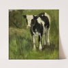 Calf, spotted black and white (c. 1873 - c. 1903) by Geo Poggenbeek