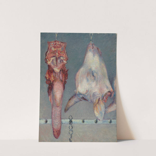 Calf’s Head and Ox Tongue by Gustave Caillebotte