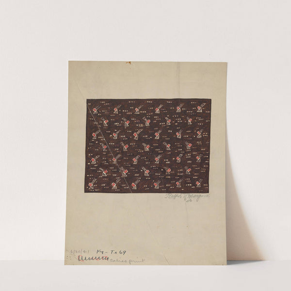 Calico Print by Ralph N. Morgan