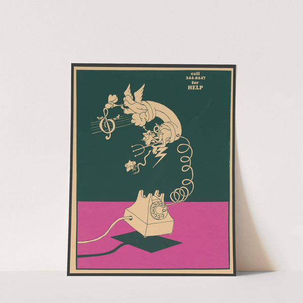 Call 344-8247 for help (1970) by Lanny Sommese