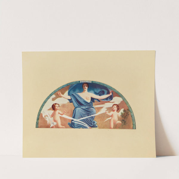 Calliope (After Edward Simmons) (1902) by A.V. Nye