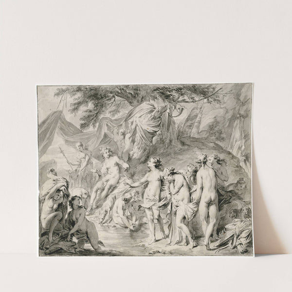 Callisto's zwangerschap: 'De nymphen ontdekken...' by Jacob de Wit